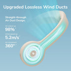 JisuLife FA31 USB Rechargeable Hanging Neck Mini Fan Bladeless Cooling Outdoor High Wind Power Electric Fan