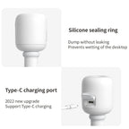 JisuLife JB07 Wireless High Mist Portable Humidifier, No Water Tank, White 1100mAh, White 2200mAh