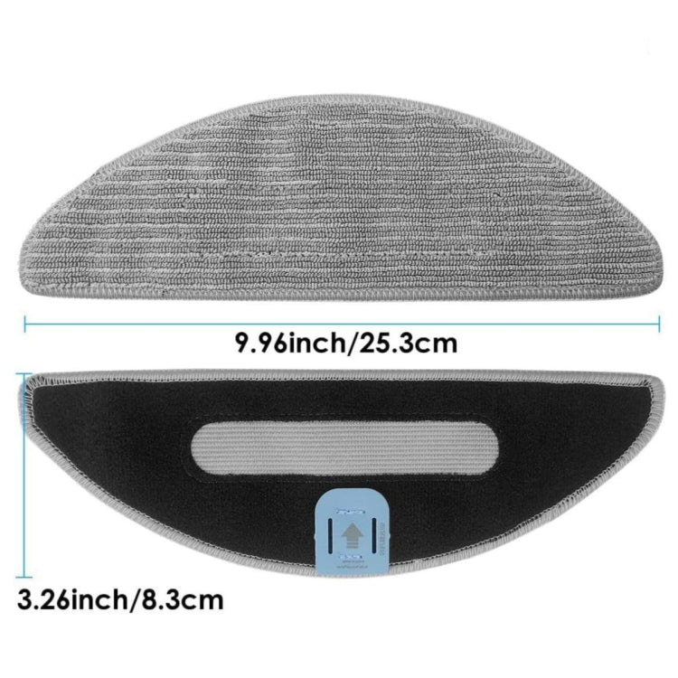 For iRobot Roomba Combo i5 / i5+ / j5 / j5+ Robot Vacuum And Mop Replacement Parts, Kit, Main Brush, Filter, 2pcs Edge Brush, Dust Bag, Mop Pad – Durable Build, Easy to Use