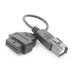 For Yamaha Jet Ski 3-Pin OBD Female Diagnostic Cable Adapter