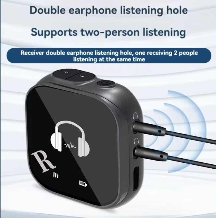 5.8G Wireless In-ear Monitor System Support Dual-Earphone Monitoring, One To Two, One To Four – TPU