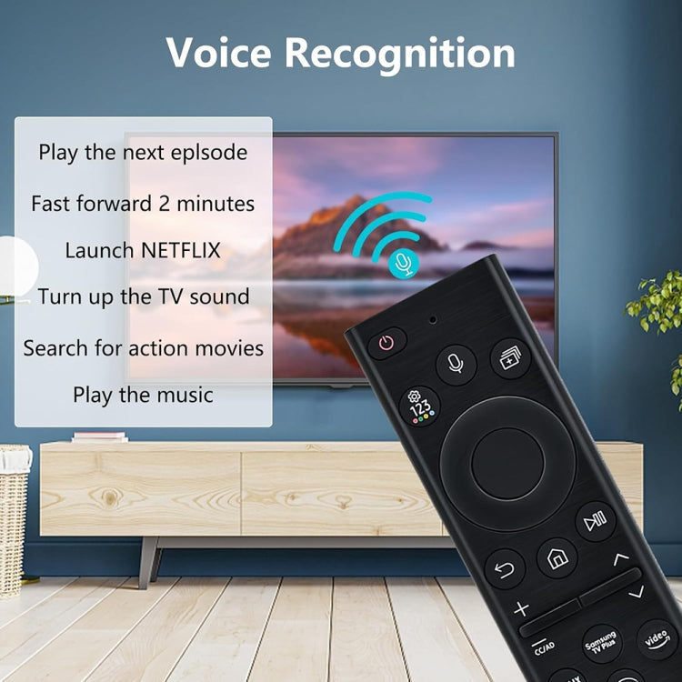 For Samsung Smart TV BN59-01385A Replacement Remote Control, Battery, Charging – Durable Build, Easy to Use