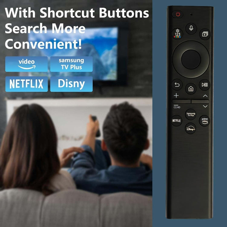 For Samsung Smart TV BN59-01385A Replacement Remote Control, Battery, Charging – Durable Build, Easy to Use