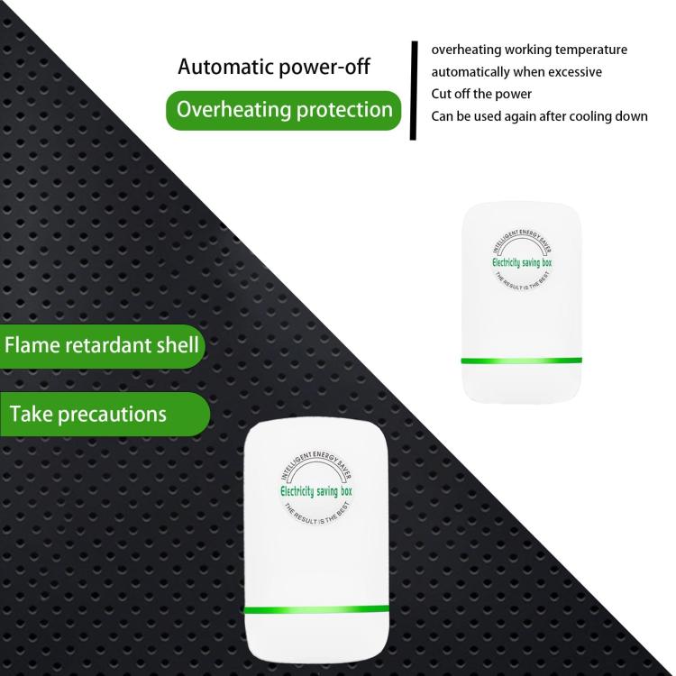 SD008 Smart Home Energy Saver Portable Safety Power Saving Box, EU Plug, US Plug, UK Plug – Durable Build, Easy to Use