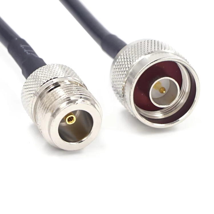 N Male To N Female RG58 Adapter Cable Radio WiFi Extension Cable, 0.5m, 1m, 3m, 5m, 10m – Durable Build, Easy to Use 0.5m