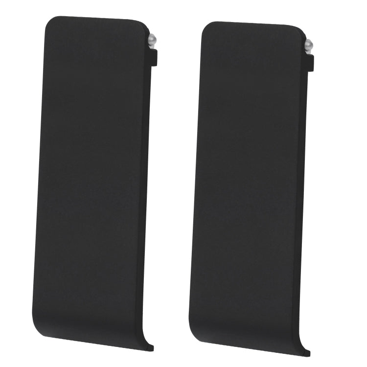 For Nintendo Switch Console 2pcs Replacement Kickstand Back Shell Holder, Black, Transparent White, White, Red, Blue Black Black