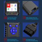 OBD2 Car Engine Fault Detection Diagnostic Instrument