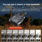 2.4-Inch Screen 5X Zoom HD 1080P Binocular Infrared Night Vision Device, D18 – Durable Build, Easy to Use