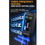FNIRSI Digital Tweezers Resistor Capacitor Component Test Multimeter