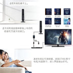 4K 1080P Indoor Digital TV Antenna For Local Channels 50 Miles Range With Amplifier Signal Booster, 50 Miles 20dBi HDTV-T2