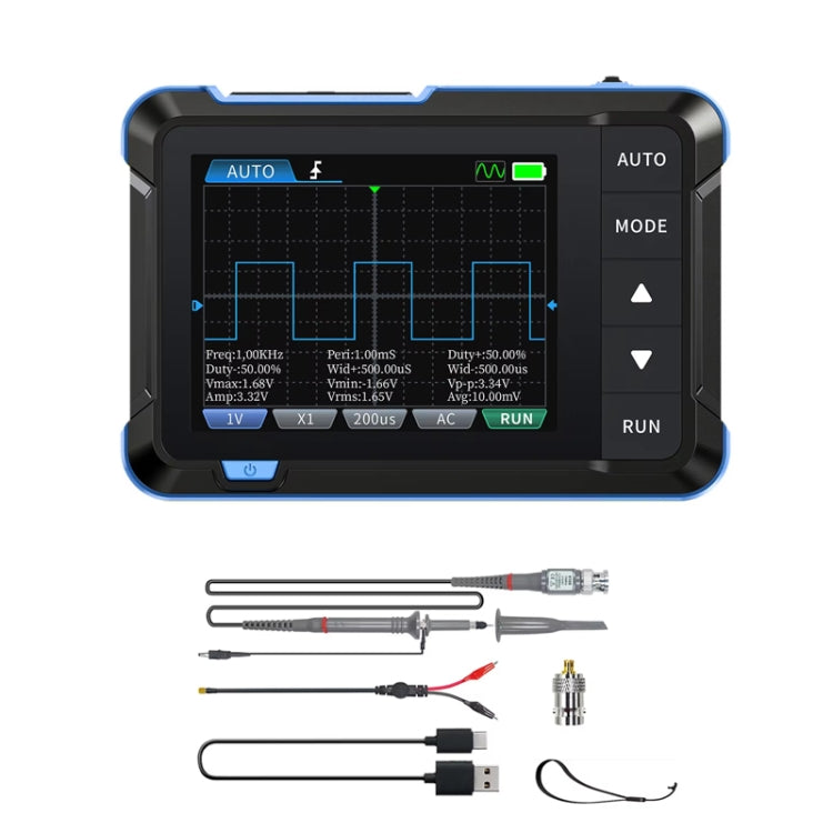 FNIRSI 2 In 1 Mini Portable Digital Oscilloscope Signal Generator, Standard, Upgrade Upgrade