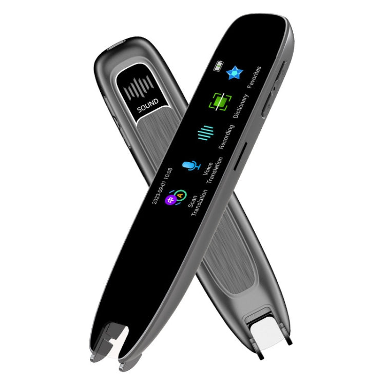 International Version Multi-language Scanning Offline Intelligent Simultaneous Translation Pen Gray