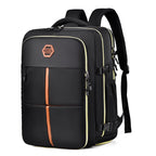 WEIXIER B717 Large Capacity Travel Shoulder Bag Simple Students Universal Schoolbag Black