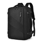 WEIXIER B722 Simple Style Large Capacity Travel Multifunctional Backpack Black