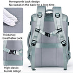WEIXIER B722 Simple Style Large Capacity Travel Multifunctional Backpack