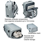 WEIXIER B722 Simple Style Large Capacity Travel Multifunctional Backpack