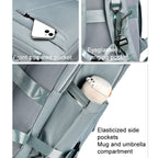 WEIXIER B722 Simple Style Large Capacity Travel Multifunctional Backpack