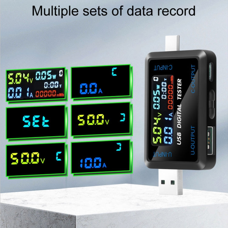 6527-Q Multifunctional Digital Voltage And Current Meter Portable Capacity Tester, 6527-Q