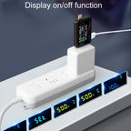 6527-Q Multifunctional Digital Voltage And Current Meter Portable Capacity Tester, 6527-Q