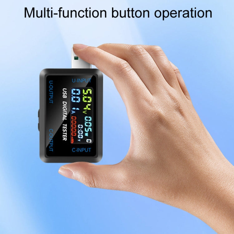 6527-Q Multifunctional Digital Voltage And Current Meter Portable Capacity Tester, 6527-Q