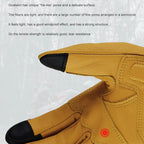 GHOST RACING Motorcycle Riding Anti-fall Warm Breathable Full-finger Gloves, M, L, XL, XXL