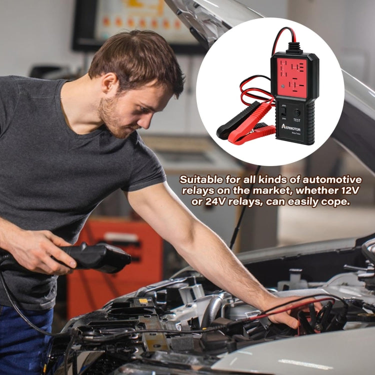AERMOTOR Automotive Circuit Relay Tester Repair Tool – Durable Build, Easy to Use