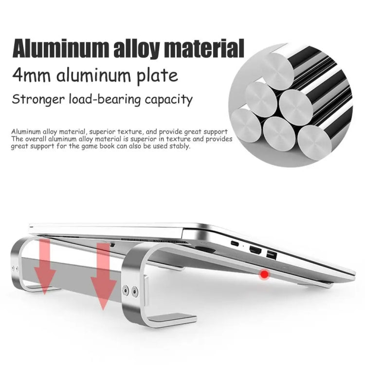 Aluminum Alloy Desktop Laptop Stand, for 10-18 inch – Aluminum Alloy