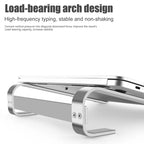 Aluminum Alloy Desktop Laptop Stand, for 10-18 inch – Aluminum Alloy