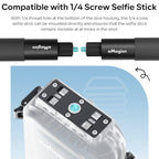 For Insta360 X4 aMagisn 50m Depth Waterproof Protective Case Quick Release Invisible Diving Cover, Waterproof Case