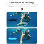 For Insta360 X4 aMagisn 50m Depth Waterproof Protective Case Quick Release Invisible Diving Cover, Waterproof Case