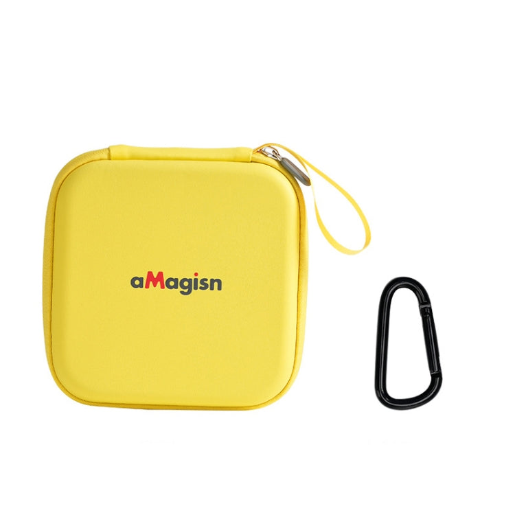 For DJI Neo aMagisn Standard Storage Bag Carrying Case – Shockproof, Wear-resistant, Leather Yellow