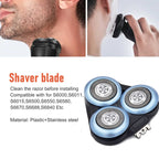 S6000 Replacement Heads for Philips Shavers S6011 S6840 S6015 S6670 etc. – Durable Build, Easy to Use