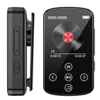 MP3 Bluetooth Music Player HIFI Sports Clip Touch Screen MP4, No TF Card, 8GB, 16GB, 32GB, 64GB, 128GB No TF Card