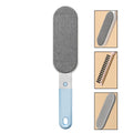 4 In 1 Static Hair Remover Brush Multi-functional Lint Clothes Hairball Remover Clean Pet Hair Tool Blue