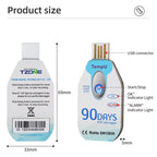 TempU Disposable Temperature Recorder For Cold Chain Transport Vehicles, 30 Days, 60 Days, 90 Days