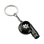 Car Tuning Accessories Turbo Keychain Decorative Pendant, Large Black, Large Gold, Large Bronze, Small Black, Small Gold, Small Green Antique Large Black