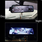 Car HD WIFI Interconnected Triple Camera Driving Recorder, With GPS, WIFI Interconnection, With Right Blind Spot System – Anti-Scratch