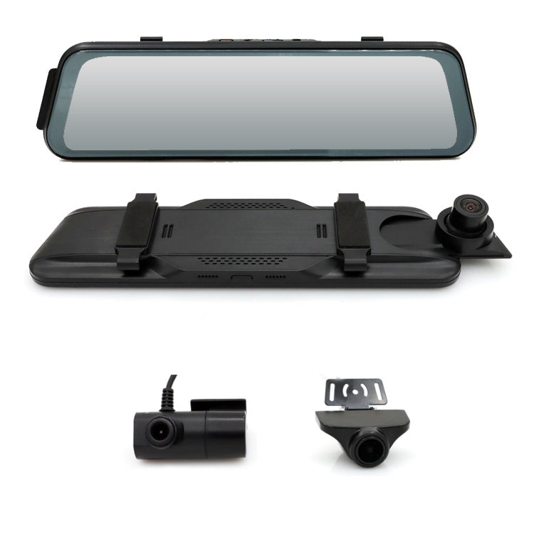 Car HD WIFI Interconnected Triple Camera Driving Recorder, With GPS, WIFI Interconnection, With Right Blind Spot System – Anti-Scratch