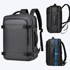 WEIXIER B726 Simple Expandable Double-Shoulder Backpack Large Capacity Business Casual Bag – Waterproof