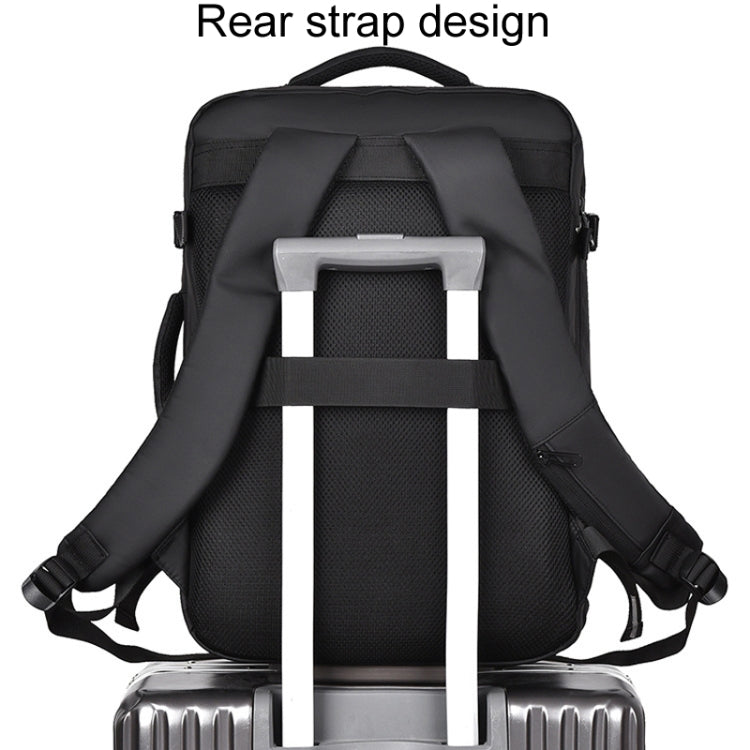 WEIXIER B726 Simple Expandable Double-Shoulder Backpack Large Capacity Business Casual Bag – Waterproof