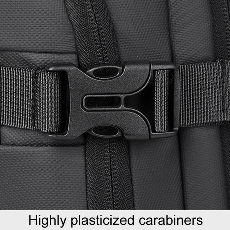 WEIXIER B726 Simple Expandable Double-Shoulder Backpack Large Capacity Business Casual Bag – Waterproof