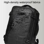 WEIXIER B726 Simple Expandable Double-Shoulder Backpack Large Capacity Business Casual Bag – Waterproof