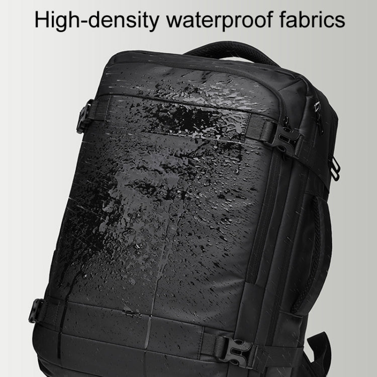 WEIXIER B726 Simple Expandable Double-Shoulder Backpack Large Capacity Business Casual Bag – Waterproof