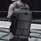 WEIXIER B724 Business Large Capacity Double-Shoulder Commuter Computer Bag Expandable Travel Backpack