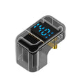Type-C Digital Display U Type Adaptor 180 Degree Elbow 140W 4.0 Adaptor, 180 Degree Elbow – TPU 180 Degree Elbow Light Black