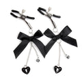 Female Cute Bow Pendant Conditioning Nipple Clips Adult SM Erotic Toys Default Title