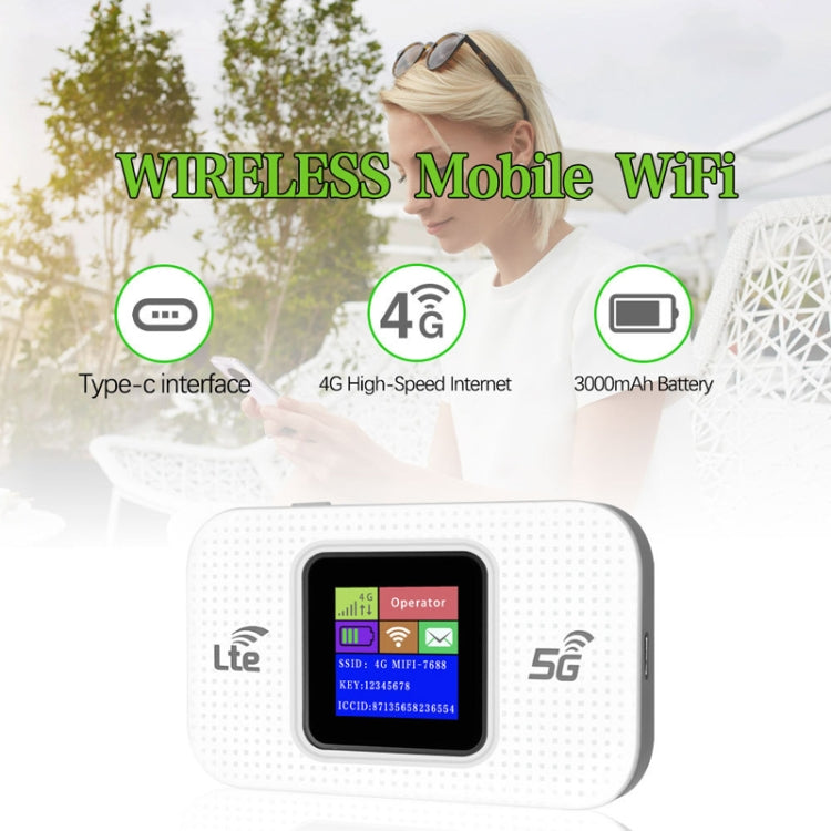 4G Mobile WiFi Plug-in Wireless Router Car Portable WiFi, MF68E-LCD Eurasian Version – Durable Build, Easy to Use