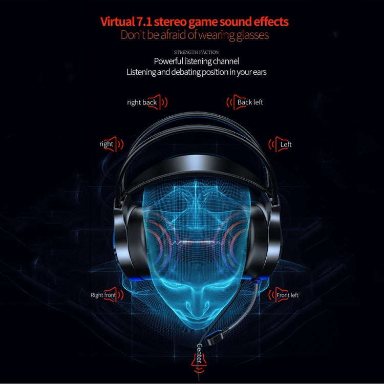 YINDIAO Q7 Colorful Light Computer Wired Headset USB Gaming Headset, Dual 3.5mm + USB Black, Dual 3.5mm + USB White, Dual 3.5mm + USB Pink, USB7.1 Sound Card White, USB7.1 Sound Card Pink – Magnetic, TPU