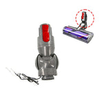 For Dyson V8 V10 Vacuum Cleaner Direct Drive Head Elbow Connector with Wheels Repair Parts Default Title