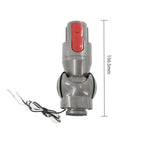 For Dyson V8 V10 Vacuum Cleaner Direct Drive Head Elbow Connector with Wheels Repair Parts